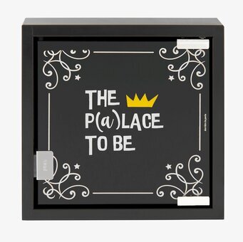 Bild av stilrent nyckelskåp med lekfull design