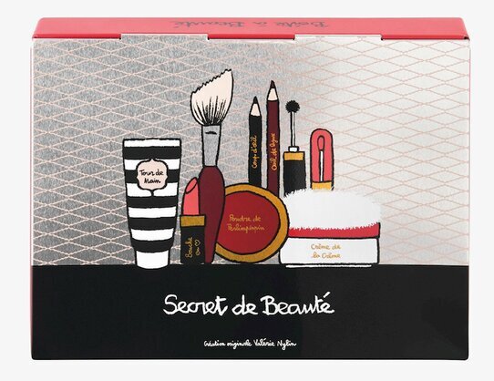 Plåtburk Smink från Derriére la porte med charmig design