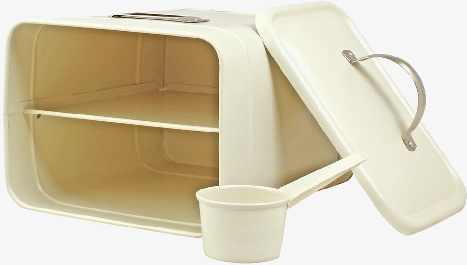 Plåtburk Hilma Tvättmedel Off White/Nickel från Strömshaga