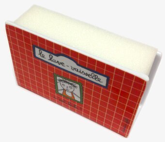 Foto av modern disksvamphållare med färgglad design