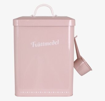Plåtburk Gladys Tvättmedel Rosa från Strömshaga