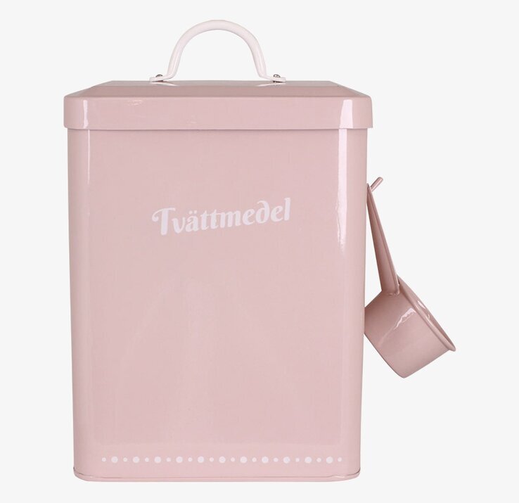 Plåtburk Gladys Tvättmedel Rosa från Strömshaga