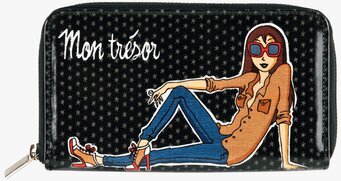 Bild av elegant plånbok med unik design och stil