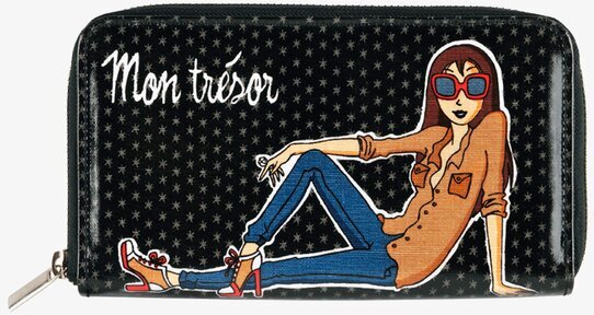 Bild av elegant plånbok med unik design och stil