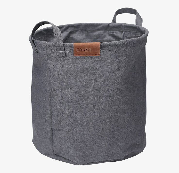 Tygförvaring Grå från Ernst, stilren och praktisk förvaring