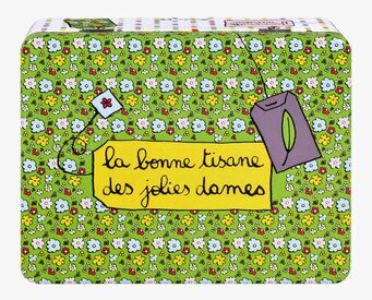 Plåtburk Tepåsar Sommarprick från Derriére la porte