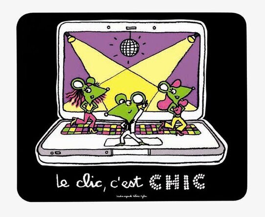 Musmatta Chic från Derriére la porte med dansande möss