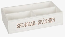 Bild av rektangulär förvaringslåda för snoddar