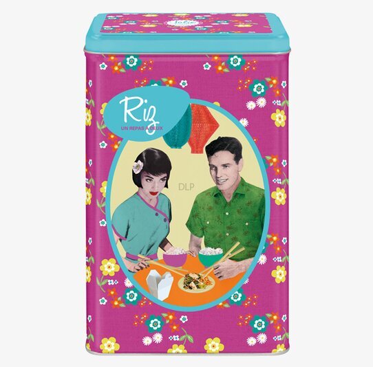 Plåtburk Jolie Ris Cerice från Derriére la porte