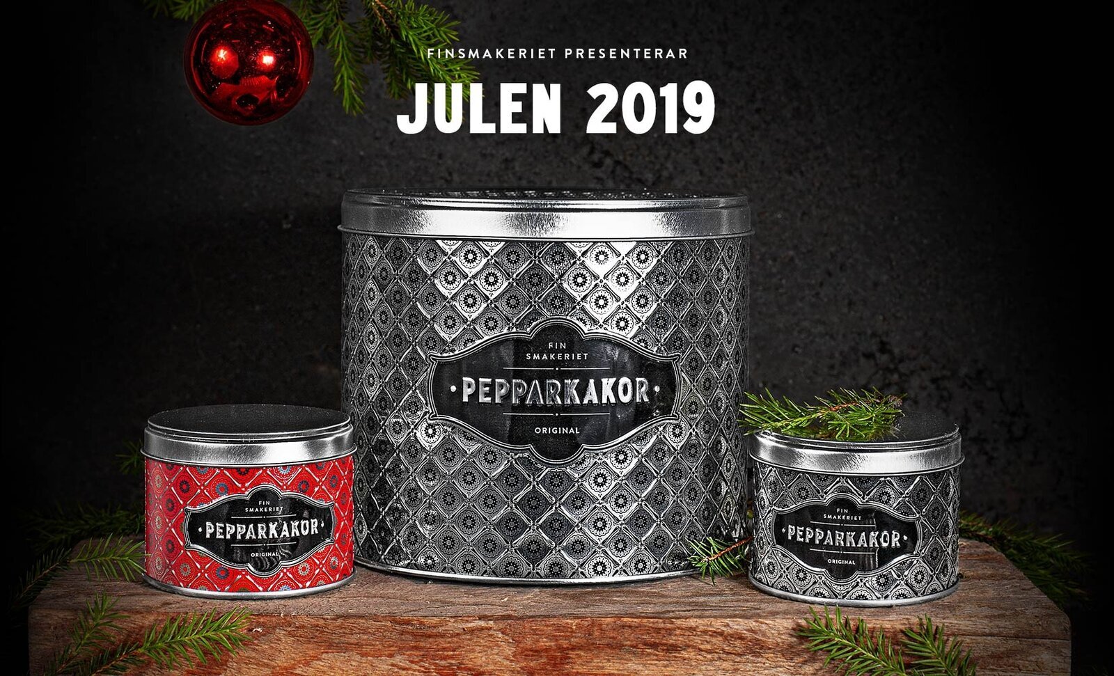 Pepparkakor 430 g Finsmakeriet LyxigaPlåtburkar.se