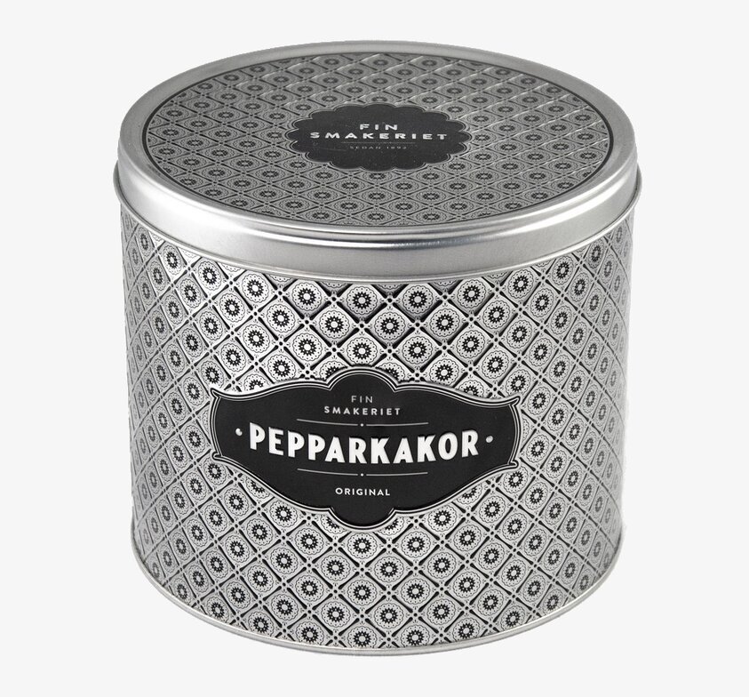 Pepparkakor 430 g från Finsmakeriet i elegant metallburk