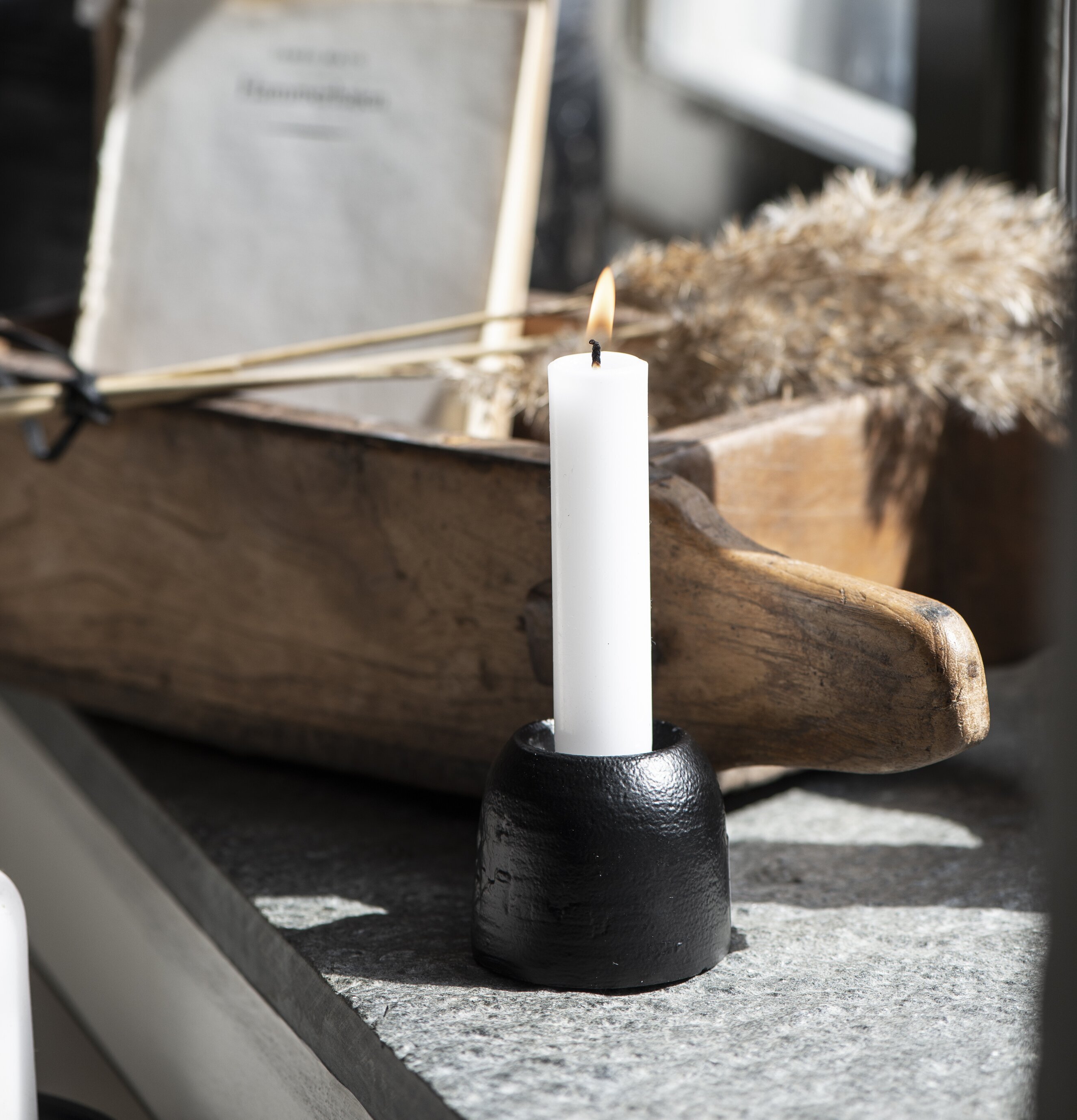 Murstensform Med Handtag från IB Laursen på fönsterbräda