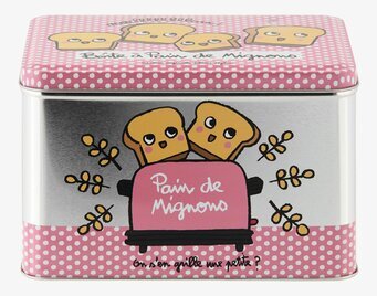 Plåtburk Bröd Derriére la porte Plåtburkar Metallburkar