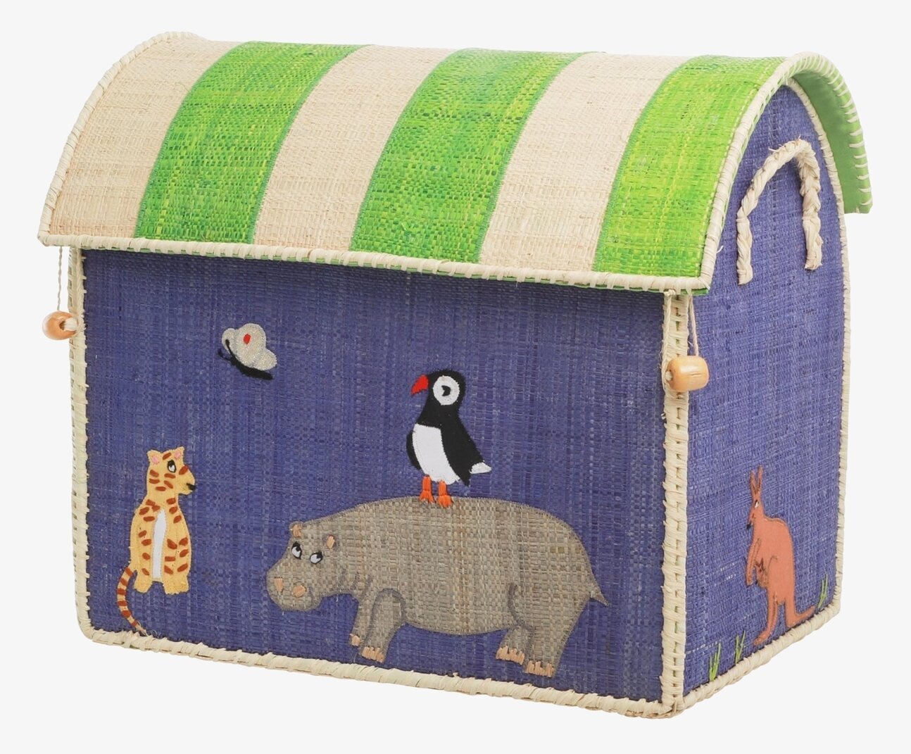 Förvaringskorg Animal Theme S från Rice med djurmotiv