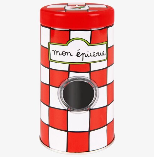 Plåtburk Müsli/kryddor/nötter från Derriére la porte