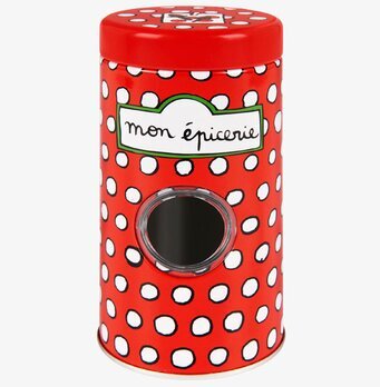 Plåtburk Müsli/kryddor/nötter C från Derriére la porte