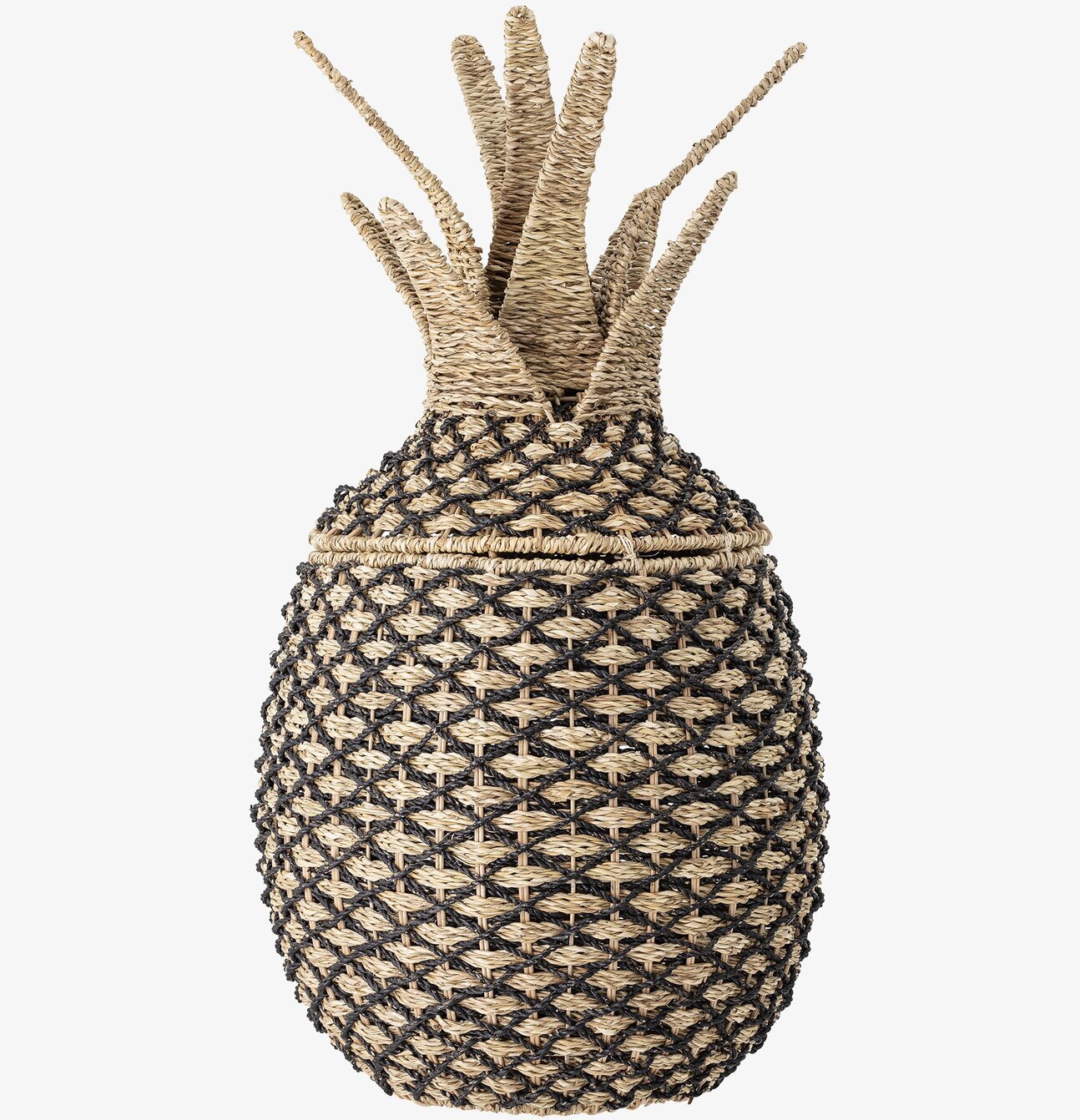 Bild av unikt designad förvaringskorg i ananasform