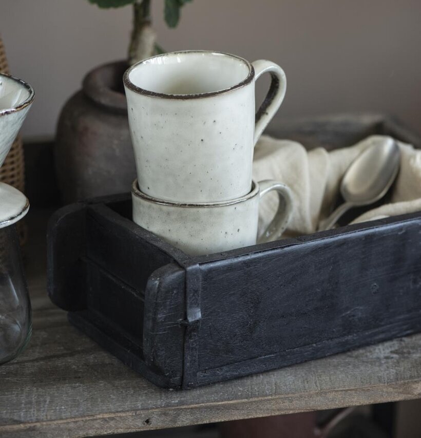 Murstensform Svartbrun - Enkel från IB Laursen med muggar