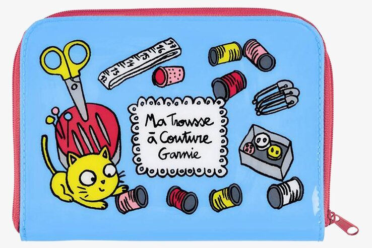 Syset Blå från Derriére la porte med charmig design