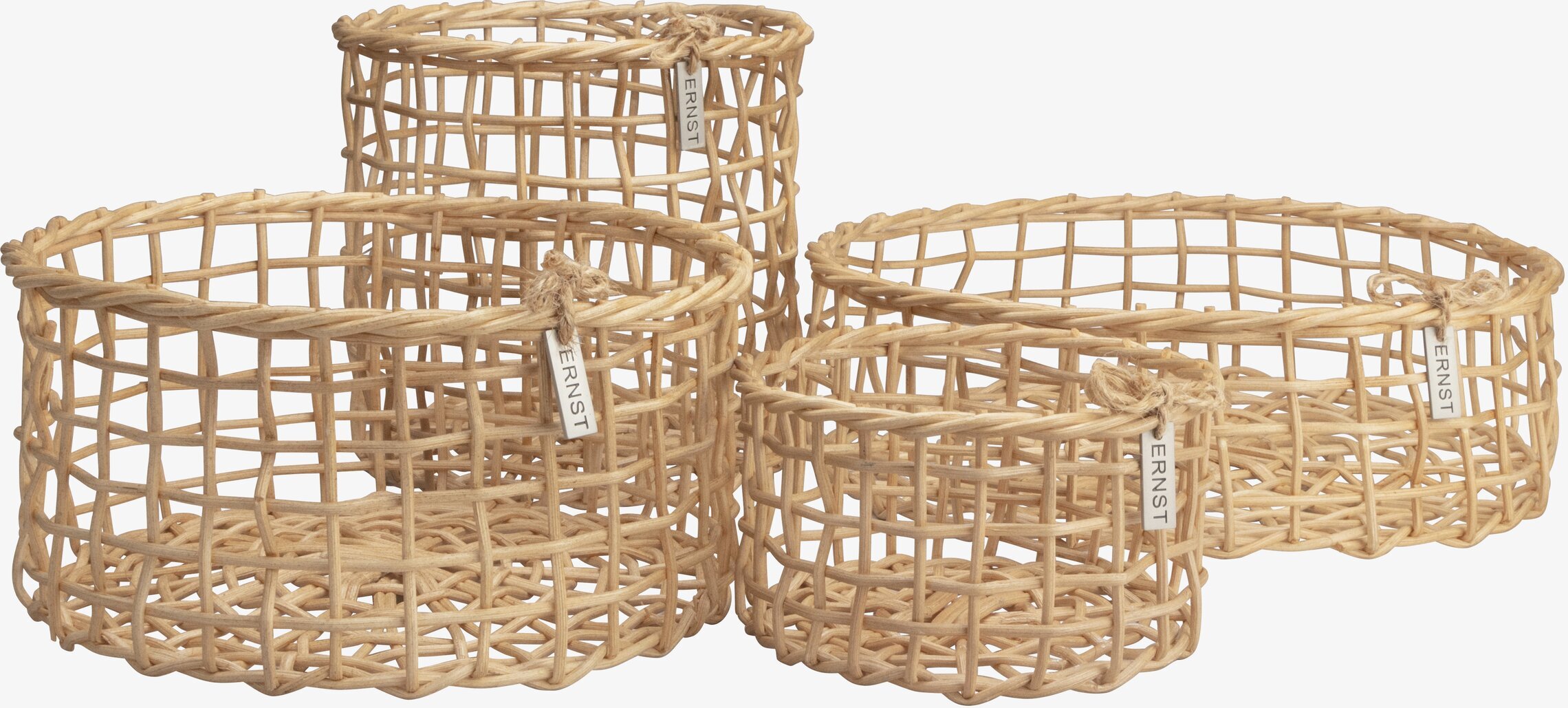 Bild av fyra stilfulla och funktionella korgar