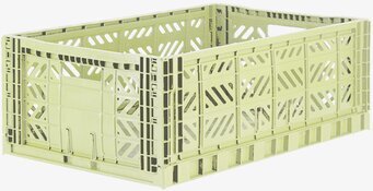 Foto av rymlig och praktisk förvaringsback i melonfärg