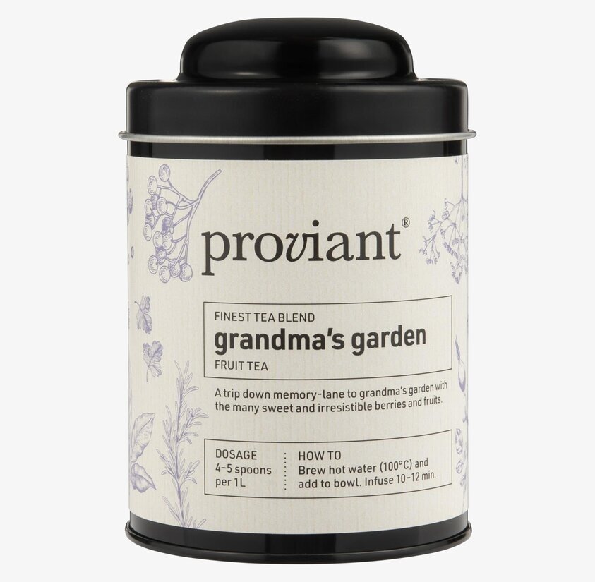 Te Fruktte Grandma's Garden från IB Laursen i burk