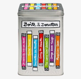 Plåtburk Sockerrör zink från Derriére la porte i köket