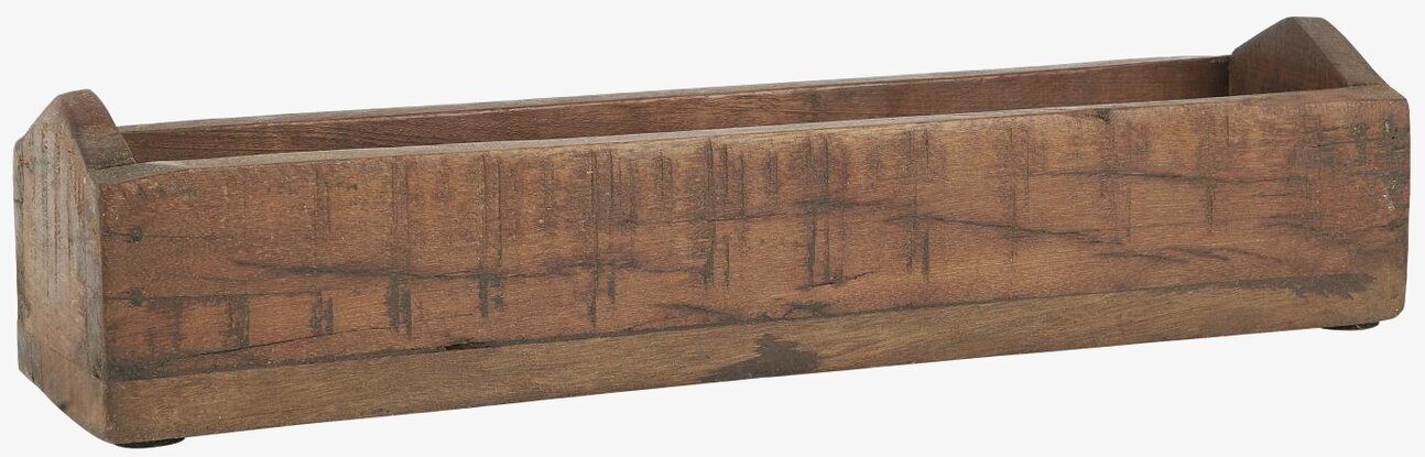 Trälåda Unika från IB Laursen i rustikt trä med handtag