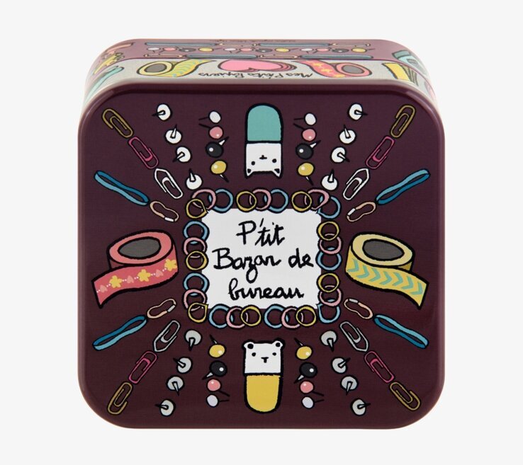 Plåtburk Ordning & Reda från Derriére la porte på skrivbord