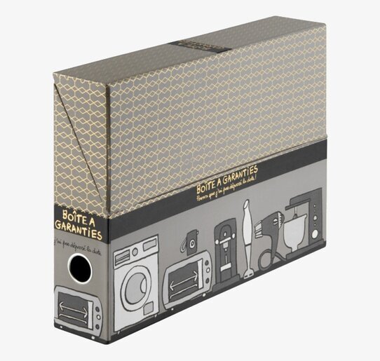 Foto av elegant och funktionell arkivbox med design