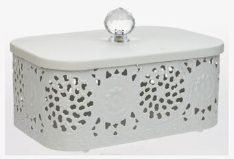 Förvaringsburk Diamant från Weiste med kristallknopp