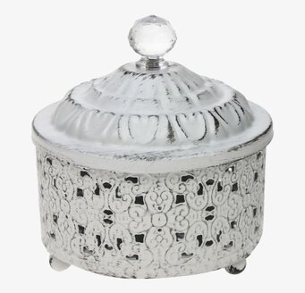 Förvaringsburk Spegel Diamant från Weiste med spegelblank yta