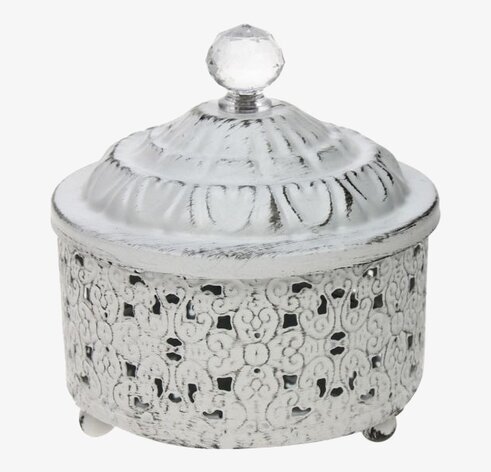 Förvaringsburk Spegel Diamant från Weiste med spegelblank yta