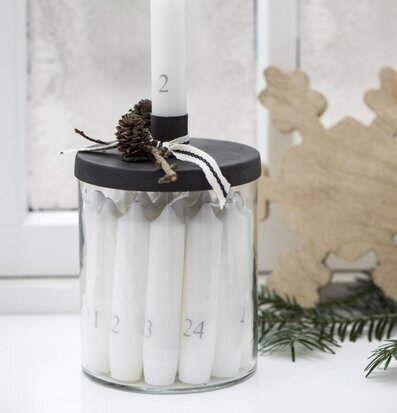 Bild av elegant och praktisk ljusförvaringslösning