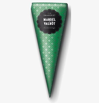 Bild av lyxig chokladtryffelförpackning med mönster