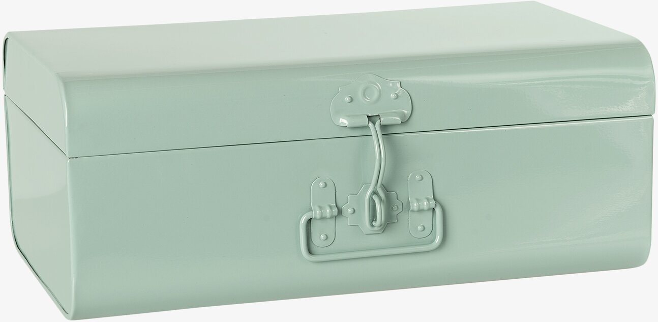 Bild av mintgrön koffert med elegant design