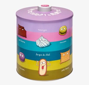 Plåtburk Alla sorters kakor från Derriére la porte