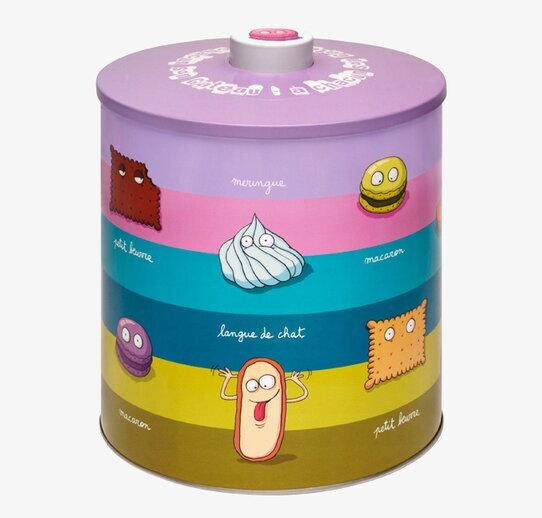 Plåtburk Alla sorters kakor från Derriére la porte