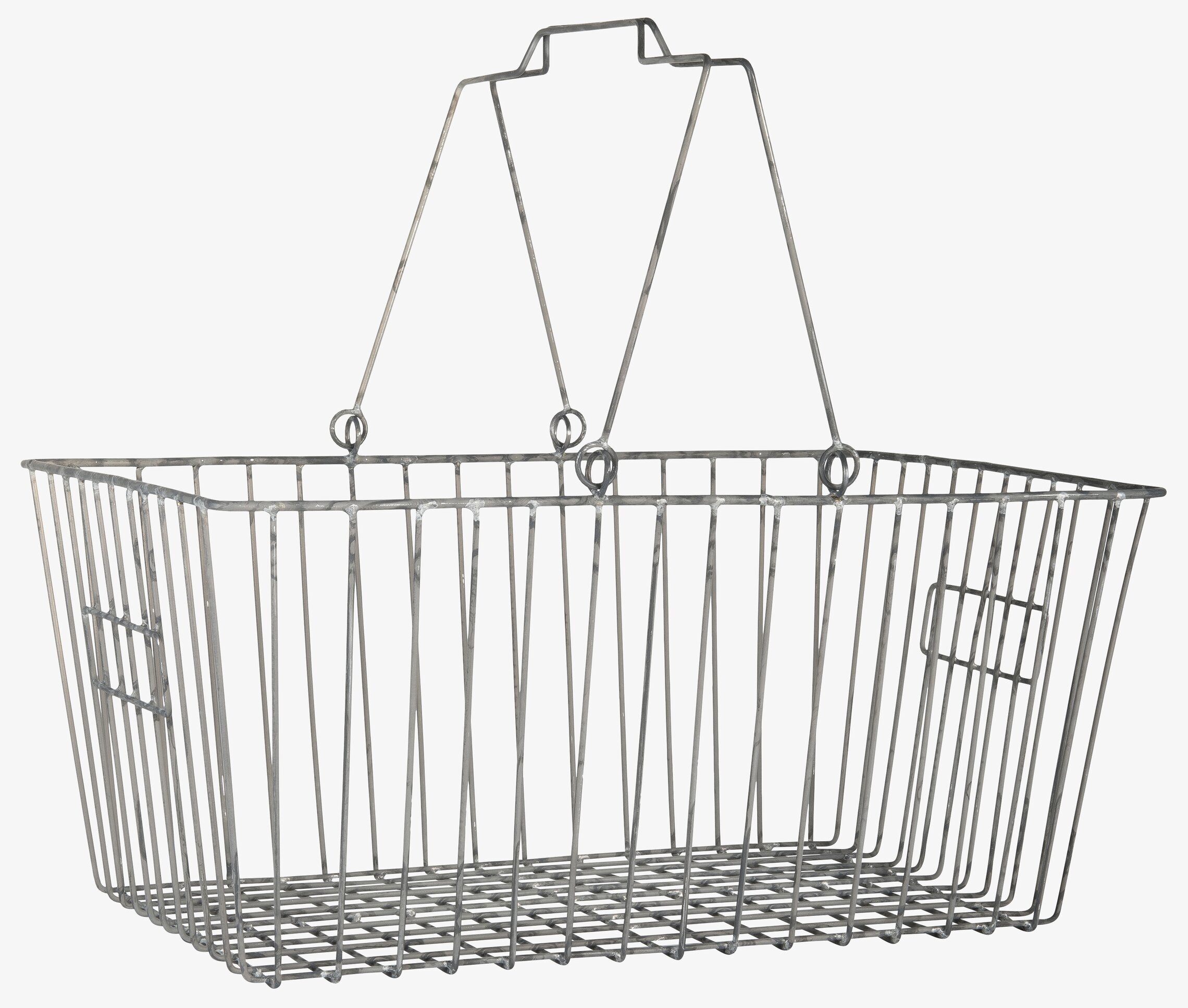 Trådkorg Med Handtag från IB Laursen, robust och stilren