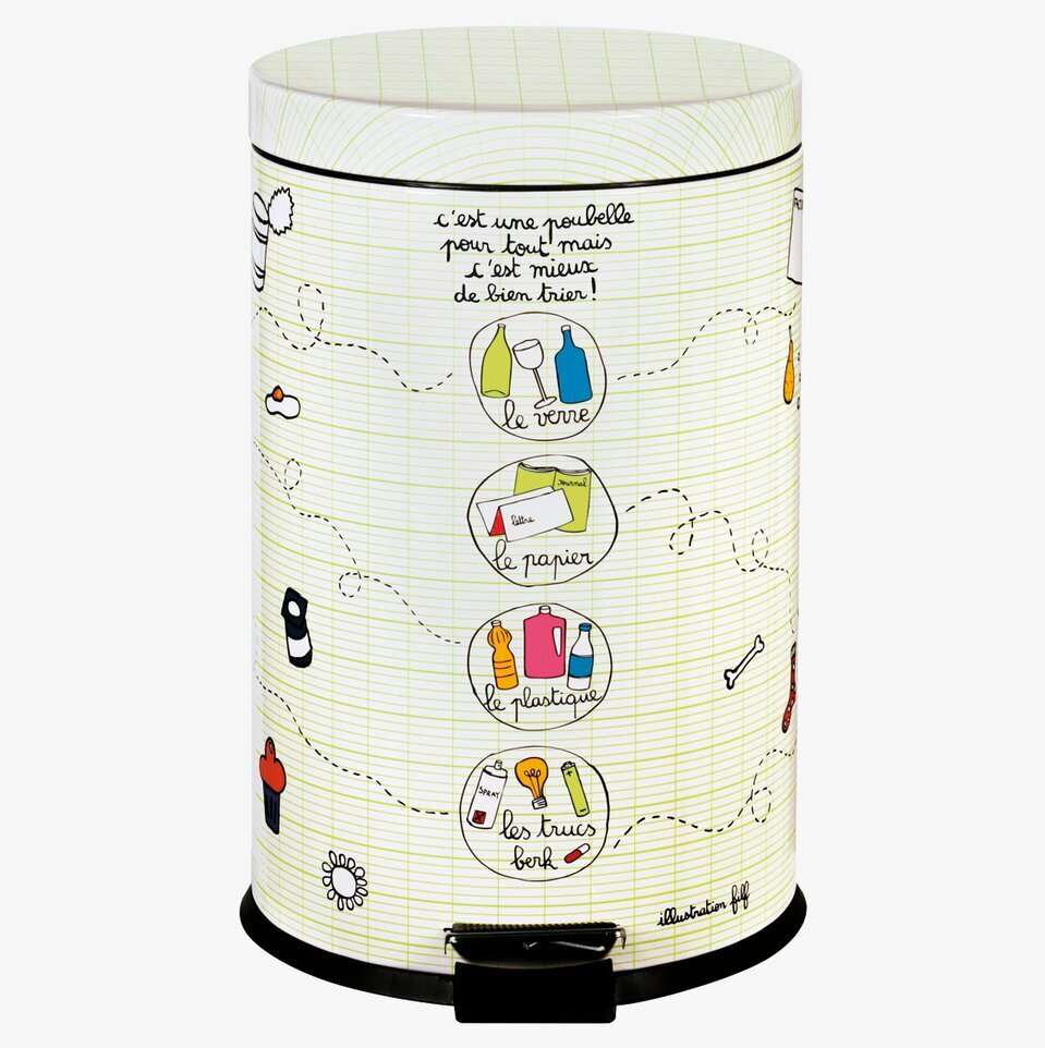 Bild av pedalhink med unik design och praktisk funktion