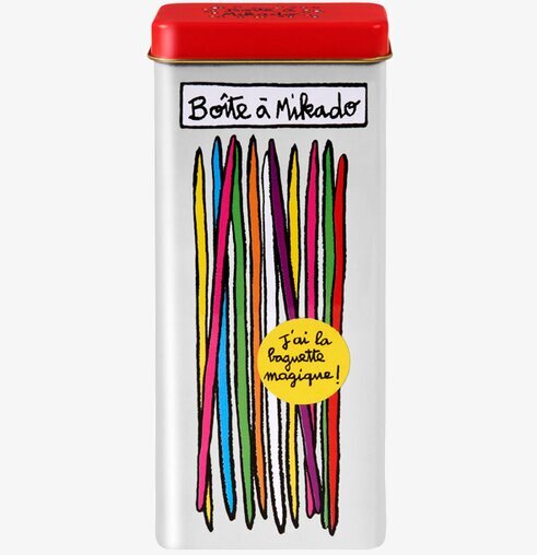 Plåtburk Plockepinn/Mikado från Derriére la porte