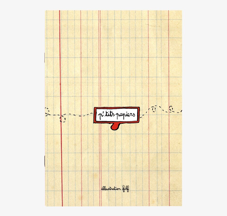 Bild av anteckningsblock med enkel och lekfull design