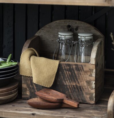 Bild av rustik och funktionell köksinredning