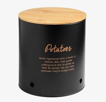 Plåtburk Potatis BOXinBAG Plåtburkar Metallburkar