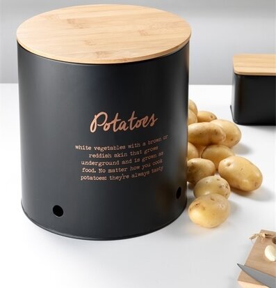 Plåtburk Potatis BOXinBAG Plåtburkar Metallburkar