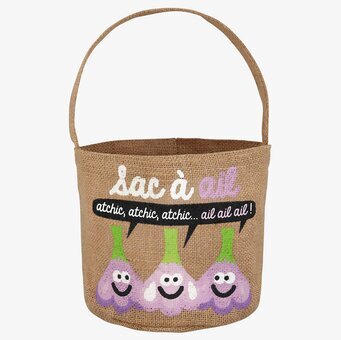 Förvaringspåse Jute Vitlök Derriére la porte Förvaringspåsar