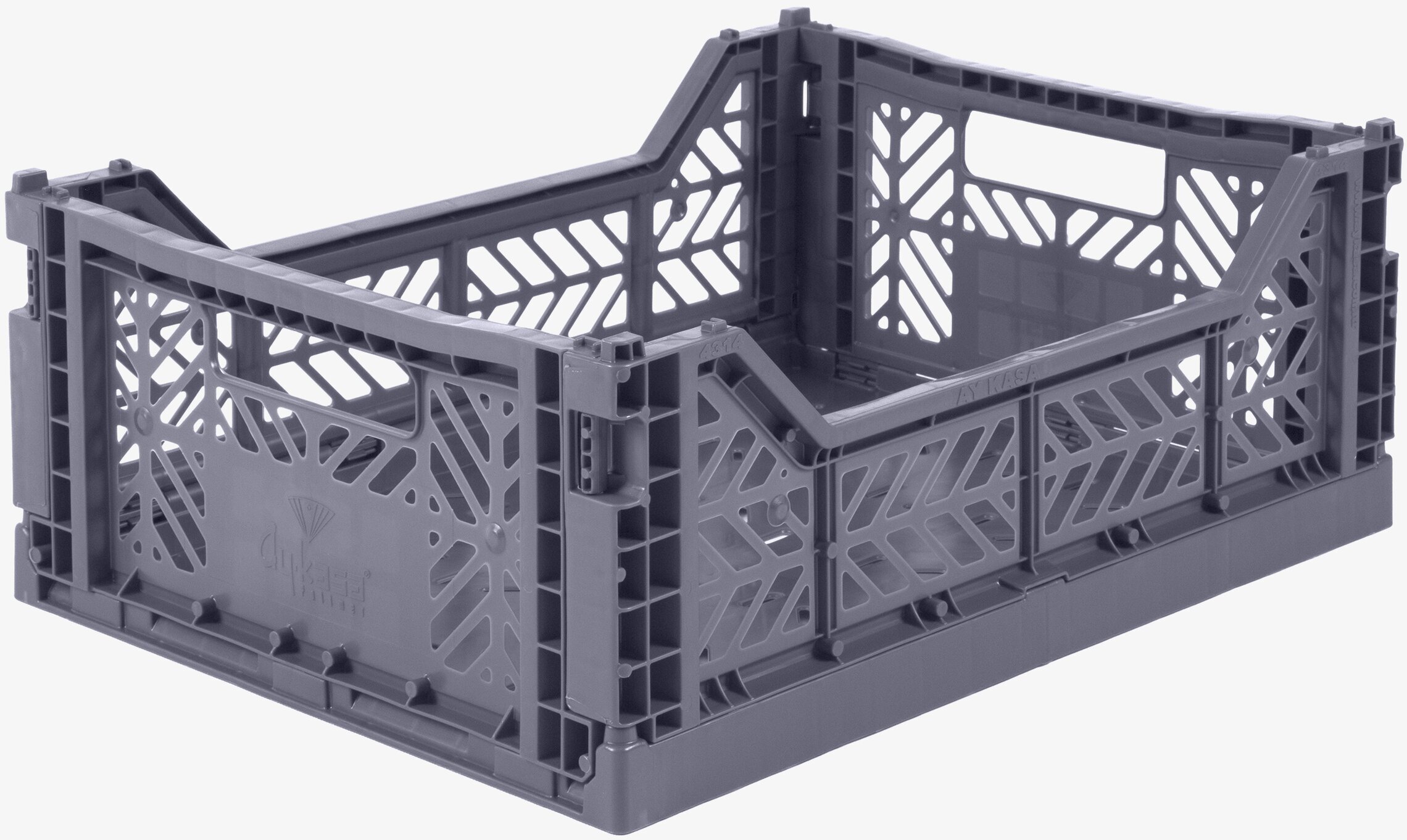 Förvaringsback Midi Blue Grey från Aykasa i blågrå nyans