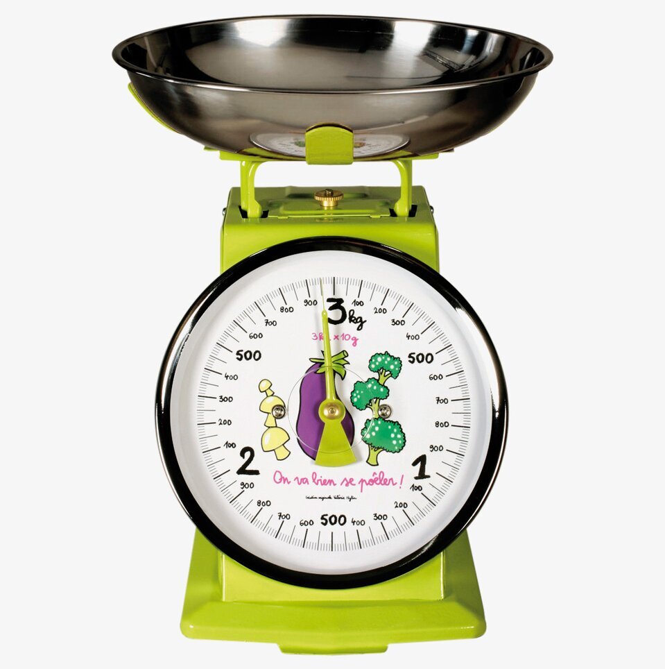 Köksvåg Grönsaker grön från Derriére la porte i köket