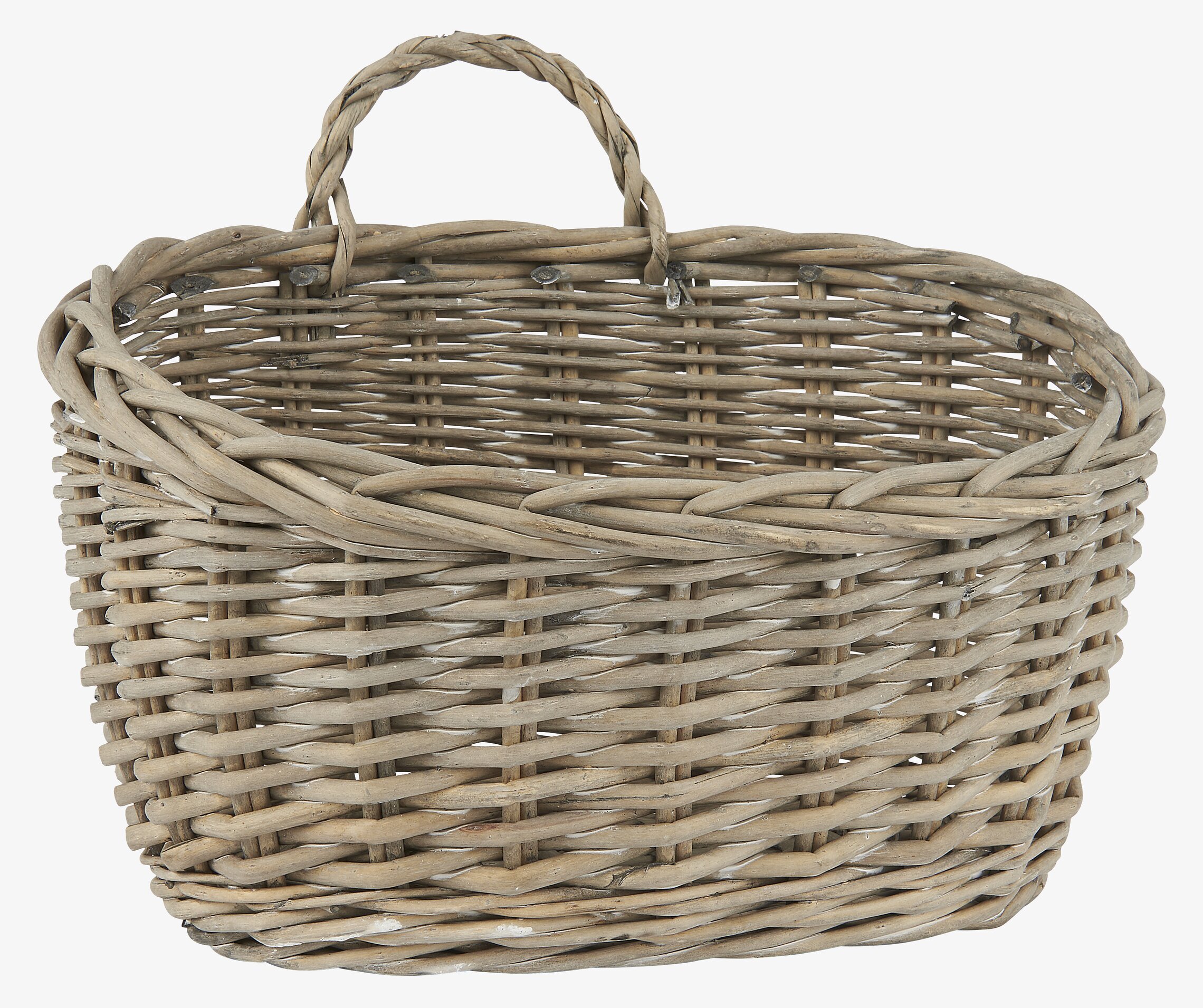 Bild av väggkorg i naturmaterial och unik design