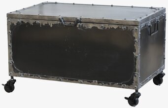 Bild av robust industriell koffert med vintage-känsla